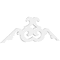 Ekena Millwork Pitch Benson Architectural Grade PVC Gable Pediment, 60"W x 20"H x 1"P (8/12) GPP060X020X100BEN - alternate 1